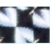 Folia holograficzna samoprzylepna. Rodzaj: silver radial Rolka 35x50cm - Kod: 110/03