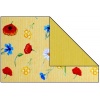 Karton motywowy 23x33cm a 5 ark. gm. 270. Wzór: Kwiaty polne Nadruk obustronnie różny. Kod towaru : UR1155-02