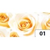 Karton typu PartyII : Białe Róże 50x70 a 10 ark. - Kod: FO5201