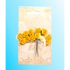Kwiatki papierowe : róże kolory żółte . Kod towaru : K742-14