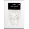 Kwiaty z mikrogumy opalizującej - białe , 48 mm Kod towaru : DS230-4800