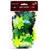 Miks kwiatów z filcu w odcieniach   zieleni .  Kod towaru : DS521-K55