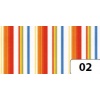 Papier transparentny seria Abstracta , wzór : Pasy(1) 50x70 a 10 ark. - Kod: FO85002