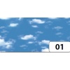 Papier transparentny seria ELEMENTS , wzór : Chmury 50x70 a 10 ark. - Kod: FO83001