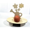 Podstawka pod jedno jajko, do ozdabiania : Konewka z kwiatami Kod : SKL-Z115
