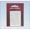 Stiker z kryształkami 4 mm , kolor : transparentne opalizujące , Kod towaru : K4-77 