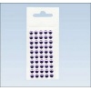 Stiker z kryształkami 6 mm , kolor : fiołkowe , Kod towaru : K6-28