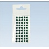 Stiker z kryształkami 6 mm , kolor : ciemnozielone , Kod towaru : K6-54 