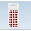 Stiker z kryształkami 6 mm , kolor : czerwone , Kod towaru: K6-20 