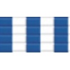 Tekturka falista , fala prosta E , Biało-niebieskie pasy 25x35 a 10-Kod: UR711434