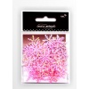 Aplikacje materiałowe - śnieżynki różowe , wielkość 20 mm. Kod towaru : AP-123