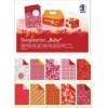Blok -Designkarton- Ruby / rubin z kartonami w odcieniach czerwieni. Kod towaru : UR22600099