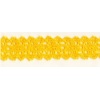 Bordiurki koronkowe bawełniane , samoprzyl. Wzór nr 2, Kolor żółty , Rolka 2mb  , Kod: TL-COTTON 214R