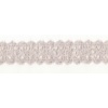 Bordiurki koronkowe bawełniane , samoprzyl. Wzór nr 2, Jasnoszary , Rolka 2mb  , Kod: TL-COTTON 280R