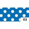 Bristol niebieski w kropki białe ( opak. 10 ark.) 50x70 Kod: FO5903