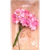 Kwiatki materiałowe 4cm ,6 szt  j.różowe .  Kod towaru: K7410-26