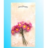 Kwiatki papierowe : margerytki,  kolory pink.  . Kod towaru : K733-23 