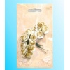 Kwiatki papierowe : róże  kolory biało-złote . Kod towaru : K482-01G 