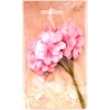 Kwiaty materiałowe 4cm,  6 szt j.różowe .  Kod towaru: K744-26