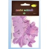 Kwiaty z filcu 48 mm a 18 szt.  , kolor: liliowy  Kod: DS522-4831