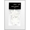 Kwiaty z mikrogumy opalizującej - białe , 65 mm Kod towaru : DS230-6500