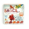 Papier Origami Basics czerwony 10x10 cm - Kod: FO462/1010