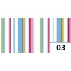 Papier transparentny seria Abstracta , wzór : Pasy(2) 23x33 a 5 ark. - Kod: FO85403
