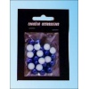 Półperełki 10 mm , Niebieskie-perłowe , Kod : PP10-35 
