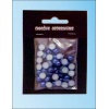 Półperełki 8 mm , Kolor : Niebieskie-perłowe , Kod : PP8-35