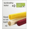 Sizal kolorowy , Kolor: jasnozielony z brokatem , Rola 45x200 - Kod: FO860051