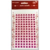 Stiker z 112 samoprzylepnymi kryształkami wielkości 8 mm. Rodzaj : Kwiaty pink . Kod towaru : NT-KK 23
