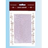 Stiker z 527 kryształkami wielkości 3 mm koloru ciemnoniebieskiego Kod towaru : NT-K3 35