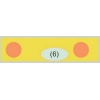 Tasiemka ozdobna wzór : Kropki na kolorowym tle 9 mm - Kod: TAS- KKT - 6