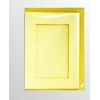 Zestaw 5 kopert C-6 + 5 kart passepartout z wycięciem prostokątnym w kolorze słomiano-żółtym. Kod towaru : PP 13011