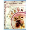 Zestaw -Kwiaty vintage- - Pozwala na stworzenie 12 pięknych kart. Kod towaru : G89019